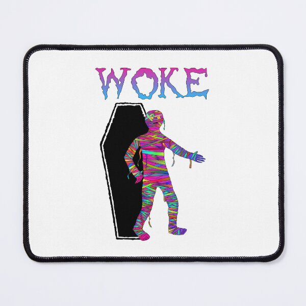 Item preview, WOKE Rainbow Colored Mummy Emerging From A Coffin designed and sold by Oaks Creations.