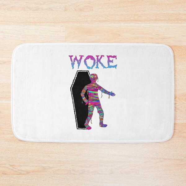 Item preview, WOKE Rainbow Colored Mummy Emerging From A Coffin designed and sold by Oaks Creations.