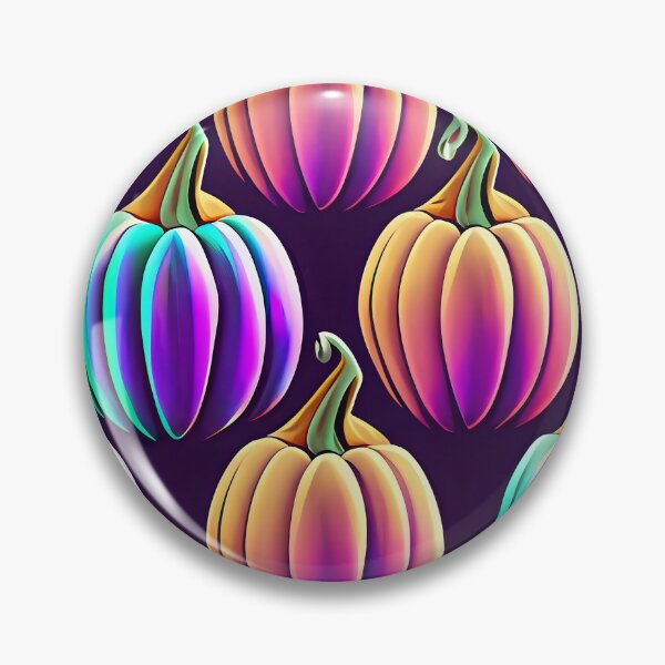 Item preview, Neon Tiled Pumpkins designed and sold by zexos.
