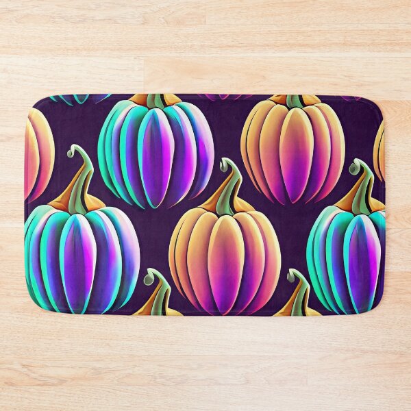 Item preview, Neon Tiled Pumpkins designed and sold by zexos.