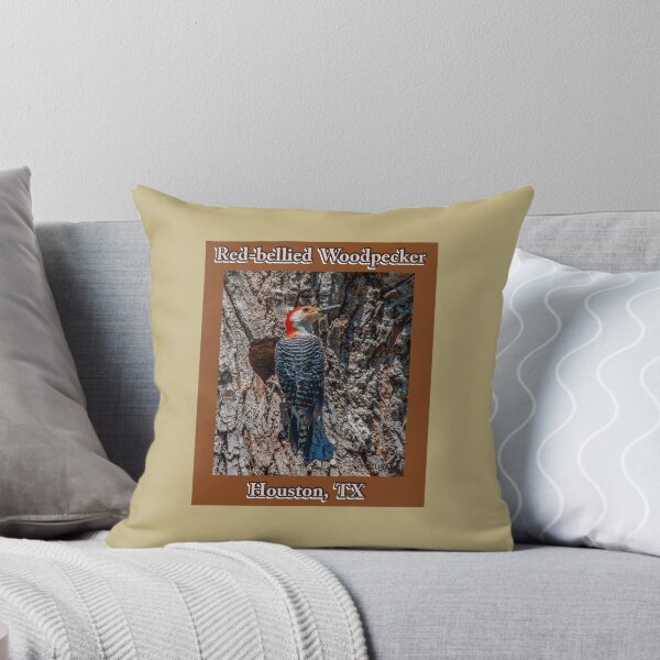 Item preview, Give The Bird To Your Lover. Red-bellied Woodpecker, Houston, Texas designed and sold by MoreEZUSA-Here.