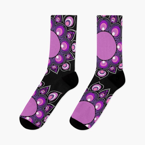 Item preview, Pearls in Purple Flames Dot Mandala designed and sold by Triplicate Limited.