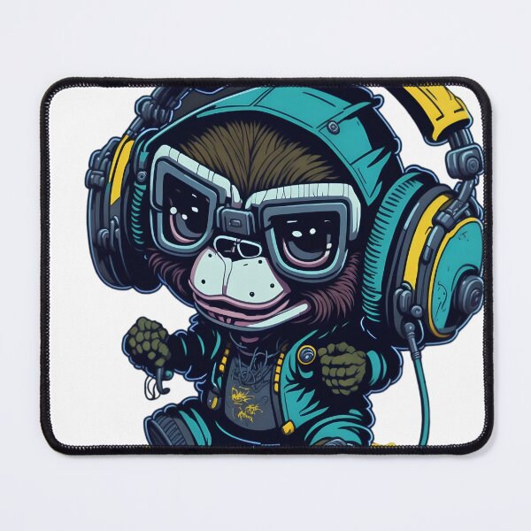 Item preview, Colourful Graffiti Monkey designed and sold by ArtsyWishesShop.