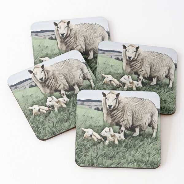 Item preview, Cheviot & Lambs designed and sold by Farming in the Glen.