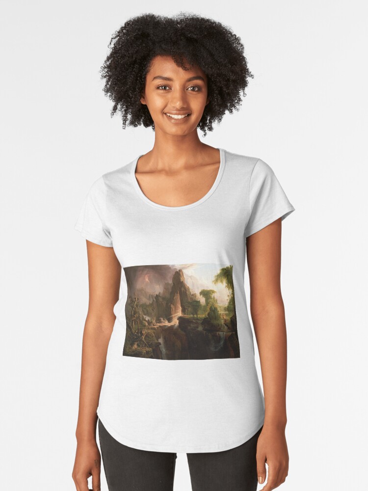 Thomas Cole Expulsion From The Garden Of Eden 1828 T Shirt By