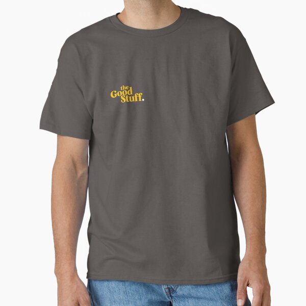 Item preview, The Good Stuff - Yellow & White - Small Logo designed and sold by GoodStuffMerch.