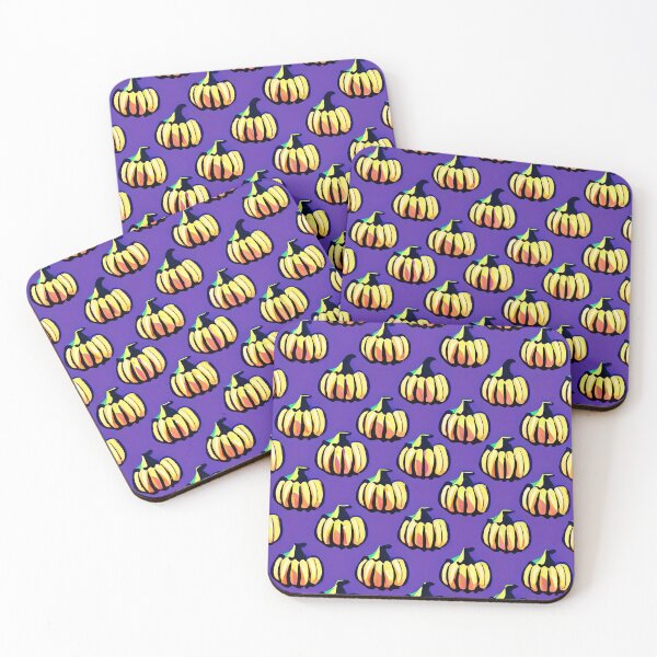 Item preview, Purple Trippy Background with Pumpkins designed and sold by zexos.