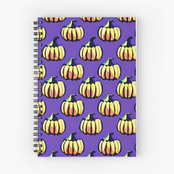 Item preview, Purple Trippy Background with Pumpkins designed and sold by zexos.