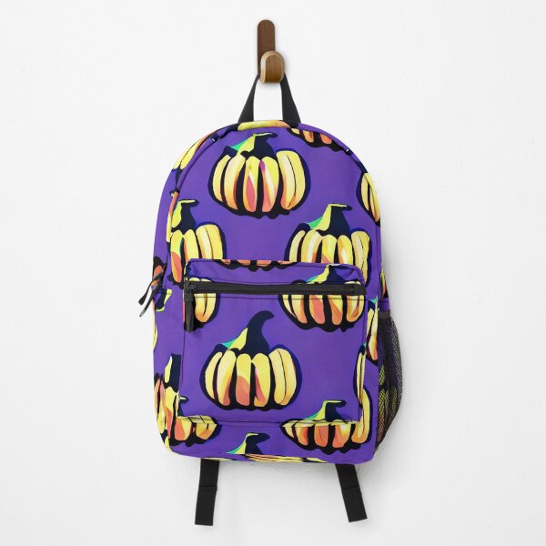 Item preview, Purple Trippy Background with Pumpkins designed and sold by zexos.