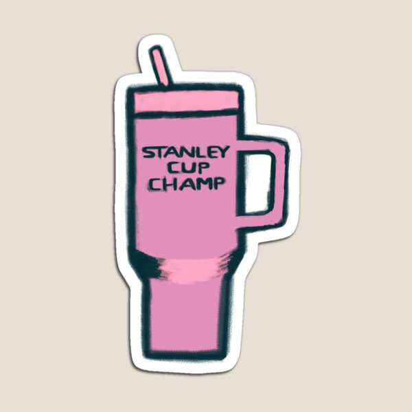 Purple Stanley Cup Magnet for Sale by NOLAgirl99