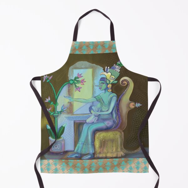 Item preview, Xochitl the flower goddess designed and sold by shimaart.