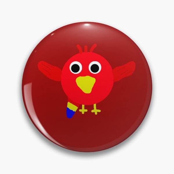 Item preview, red macaw designed and sold by robotnerd.