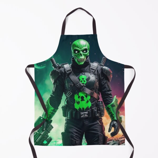Item preview, Green skeleton monster designed and sold by jsebouvi.