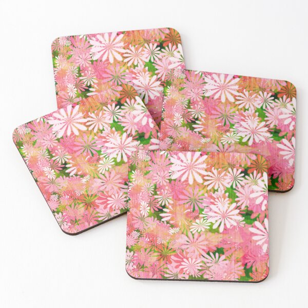 Item preview, Pink Digital Flower Pattern designed and sold by tomorrowsart.