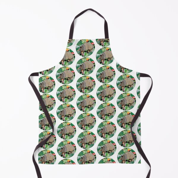 Item preview, Prickly Pear Armadillo-Texas Animal Icons by Amy Jenkins designed and sold by JankyArtPrints.