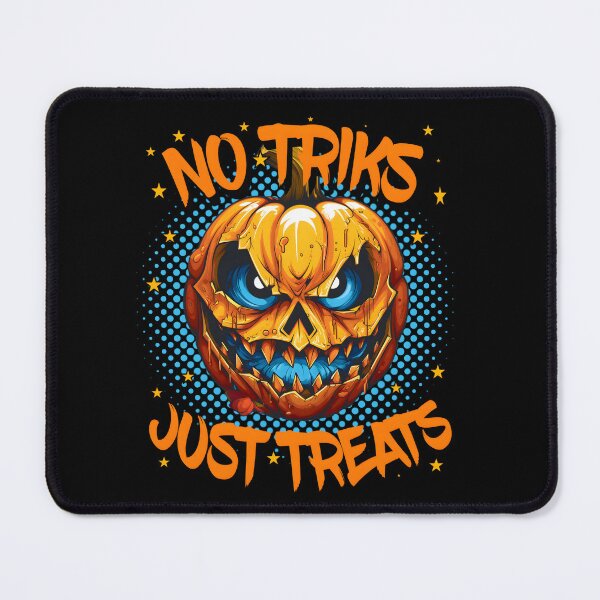 Item preview, Halloween Pumpkin Design: No Triks Just Treats designed and sold by Animal-ink.