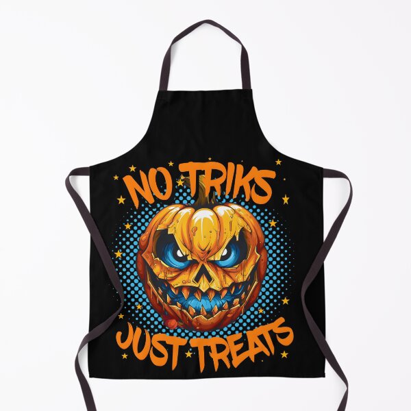 Item preview, Halloween Pumpkin Design: No Triks Just Treats designed and sold by Animal-ink.