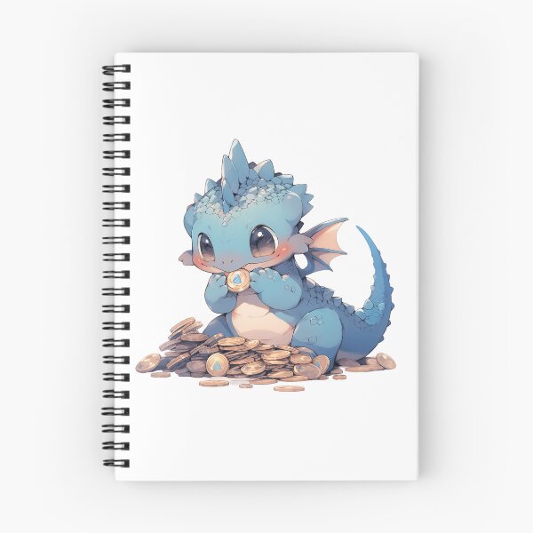 Item preview, Baby Dragon with Treasure Coins designed and sold by RaineDDesigns.