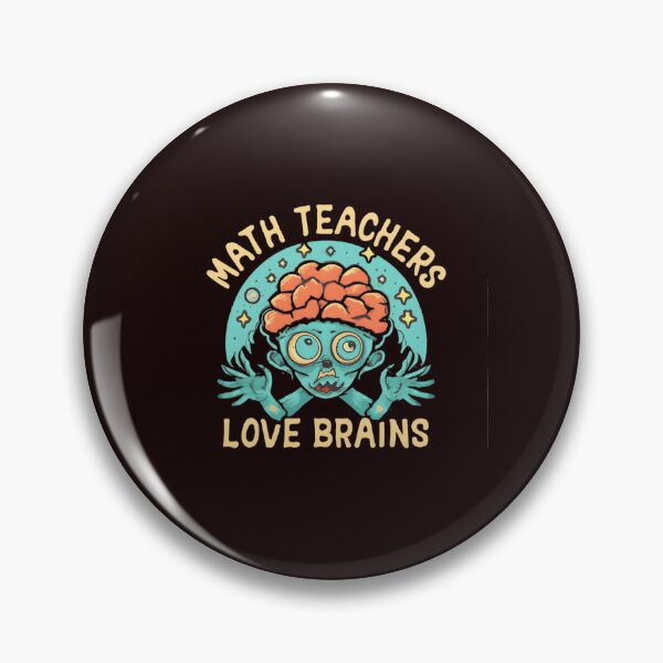 Item preview, Math Teachers Love Brains Tshirt Gift Funny Teacher Halloween designed and sold by GalaxyGraffiti.