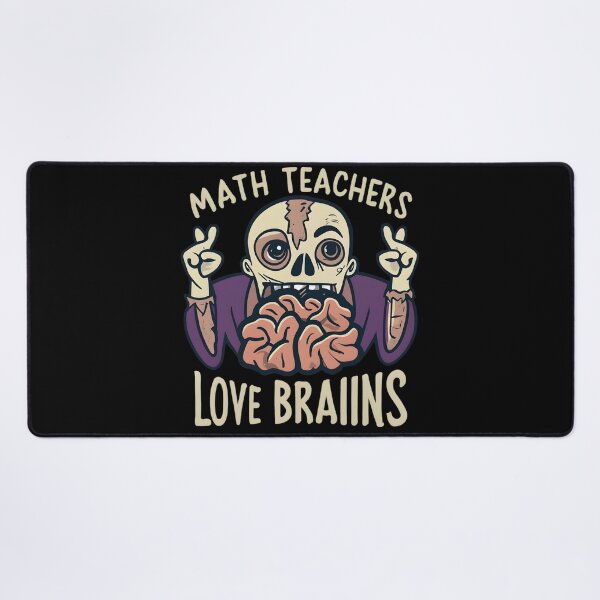Item preview, Math Teachers Love Brains Tshirt Gift Funny Teacher Halloween designed and sold by GalaxyGraffiti.