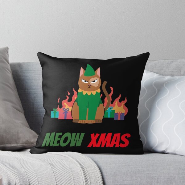 Aperçu de l'œuvre Miaou Noël créée et vendue par JPsTeees.