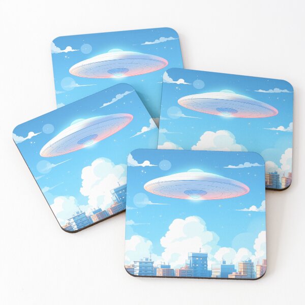 Item preview, Aliens visiting Earth designed and sold by Neonmountain.