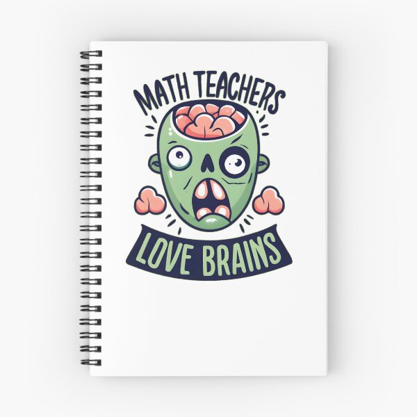 Item preview, Math Teachers Love Brains Tshirt Gift Funny Teacher Halloween designed and sold by GalaxyGraffiti.