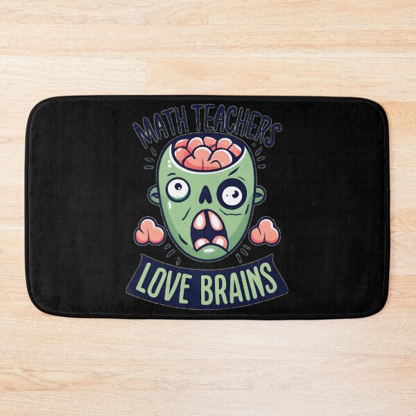 Item preview, Math Teachers Love Brains Tshirt Gift Funny Teacher Halloween designed and sold by GalaxyGraffiti.