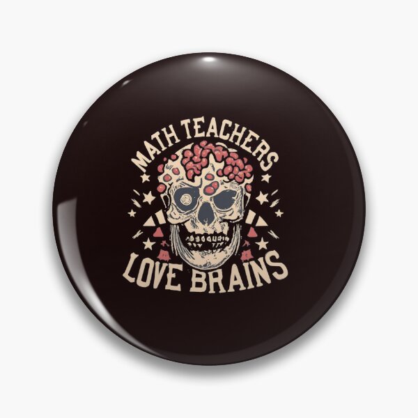 Item preview, Math Teachers Love Brains Tshirt Gift Funny Teacher Halloween designed and sold by GalaxyGraffiti.