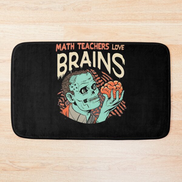 Item preview, Math Teachers Love Brains Tshirt Gift Funny Teacher Halloween designed and sold by GalaxyGraffiti.