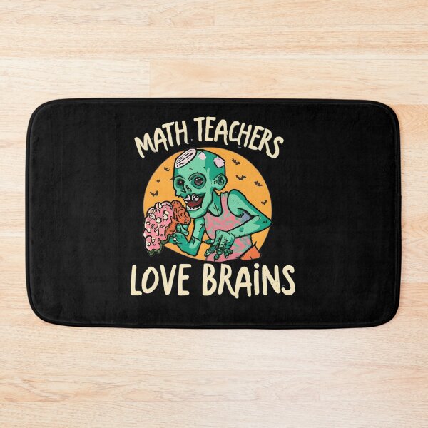 Item preview, Math Teachers Love Brains Tshirt Gift Funny Teacher Halloween designed and sold by GalaxyGraffiti.