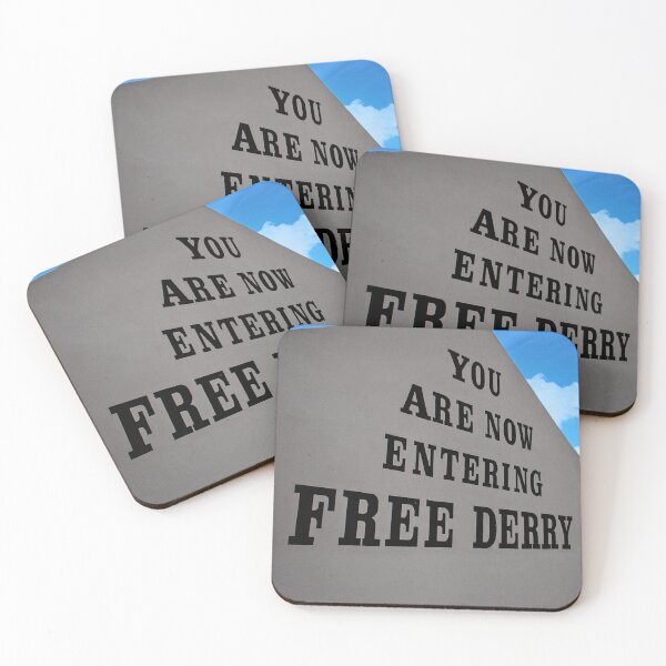 Item preview, You Are Now Entering Free Derry designed and sold by irishmurr.