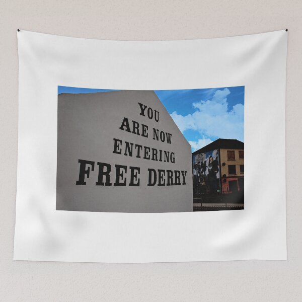 Item preview, You Are Now Entering Free Derry designed and sold by irishmurr.