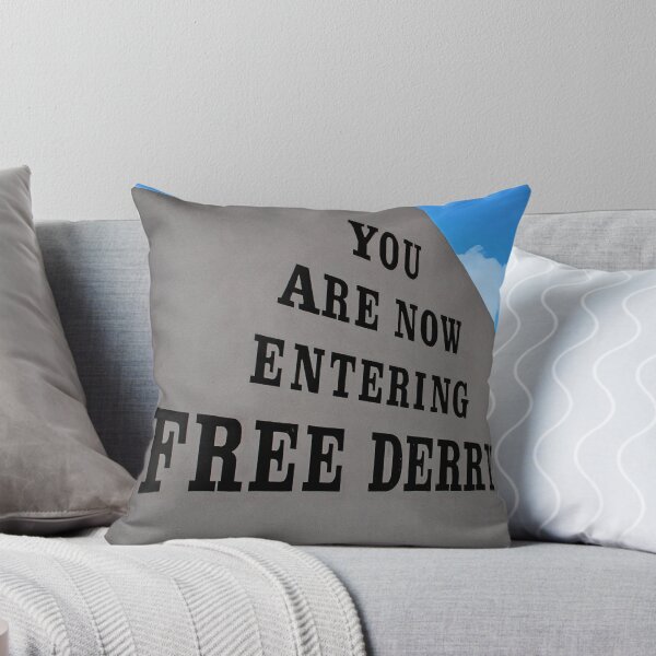 Item preview, You Are Now Entering Free Derry designed and sold by irishmurr.