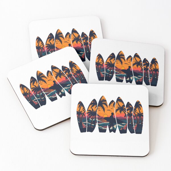 Item preview, Surfboards, beautiful tropical paradise for surfers designed and sold by landscapeworlds.