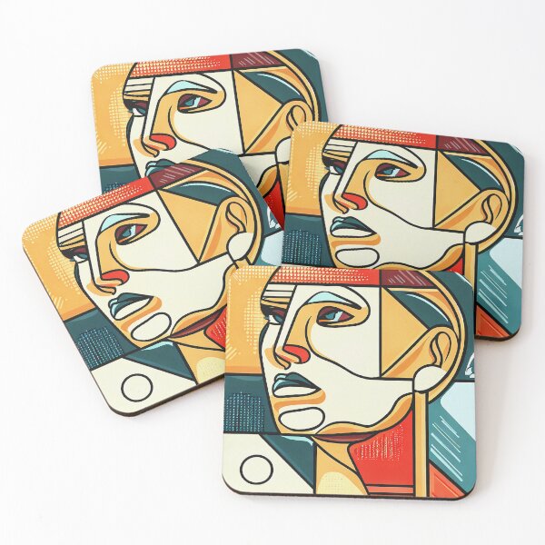 Item preview,  Cubist Portrait designed and sold by deepakrode7.
