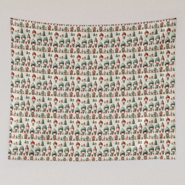 Item preview, Santa's Elves designed and sold by above-abode.