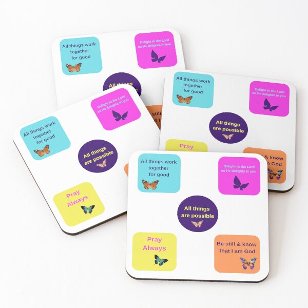 Item preview, Scripture and Butterfly Encouragement Sticker Pack designed and sold by Fionamyles.