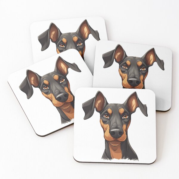 Item preview, natural ear doberman designed and sold by Etitude.