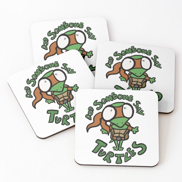 Item preview, Did Someone Say Turtles (Mikey) designed and sold by purple-eared.