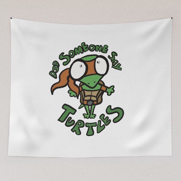 Item preview, Did Someone Say Turtles (Mikey) designed and sold by purple-eared.