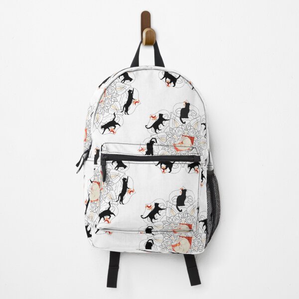 Item preview, Circle of black cats who become witches on Halloween designed and sold by ariverde.