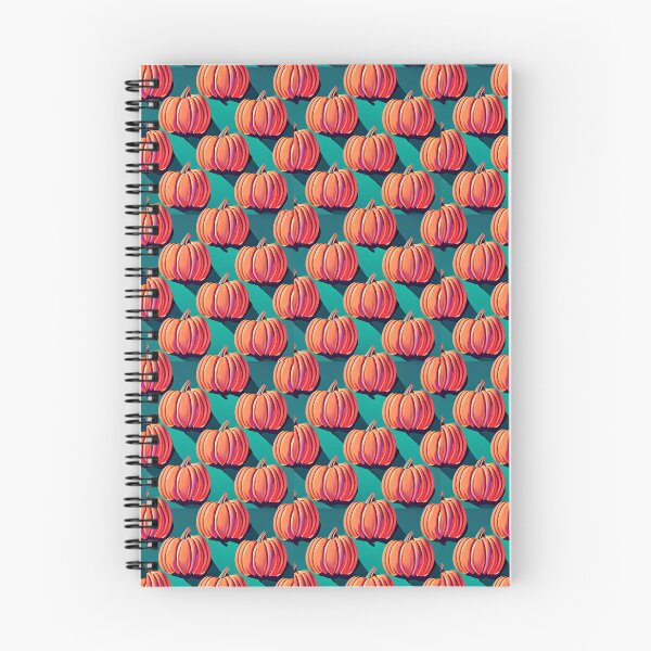 Item preview, Teal Background with Large Orange Pumpkins designed and sold by zexos.