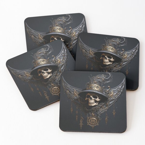 Item preview, Halloween: Foggy Marauder (Pirate Witch Skull) designed and sold by Digital Contours.