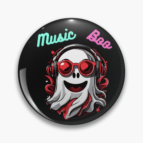 Item preview, “Boo” Music Ghost designed and sold by MindFrank.