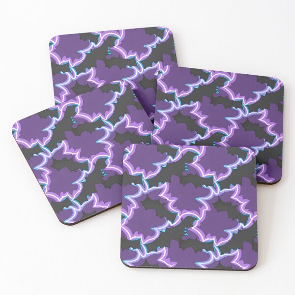Item preview, Purple Trippy Bats designed and sold by zexos.