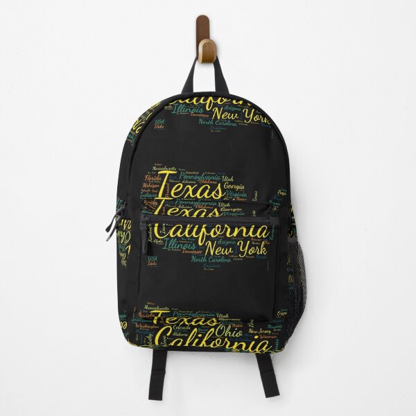 Item preview, United States Typography USA States designed and sold by MyDearWorld.