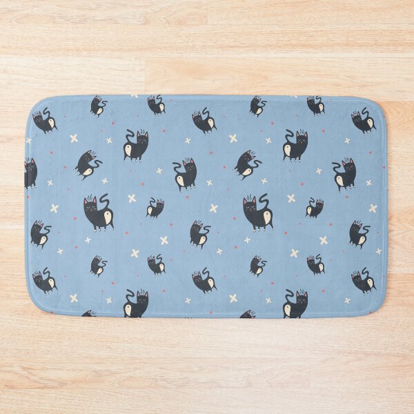 Guess what? Kitty butt! Bath Mat