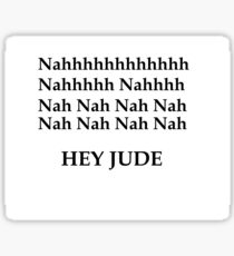 Hey Jude - The beatles Sticker