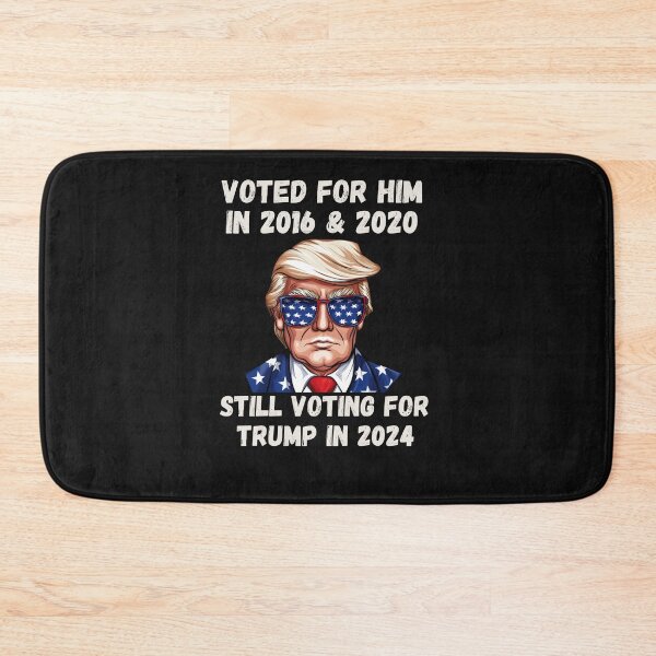Item preview, Voted for Him in 2016 & 2020, still voting for Trump in 2024 Dark designed and sold by Hiremeamerica.